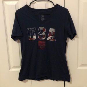Women’s USA v-neck